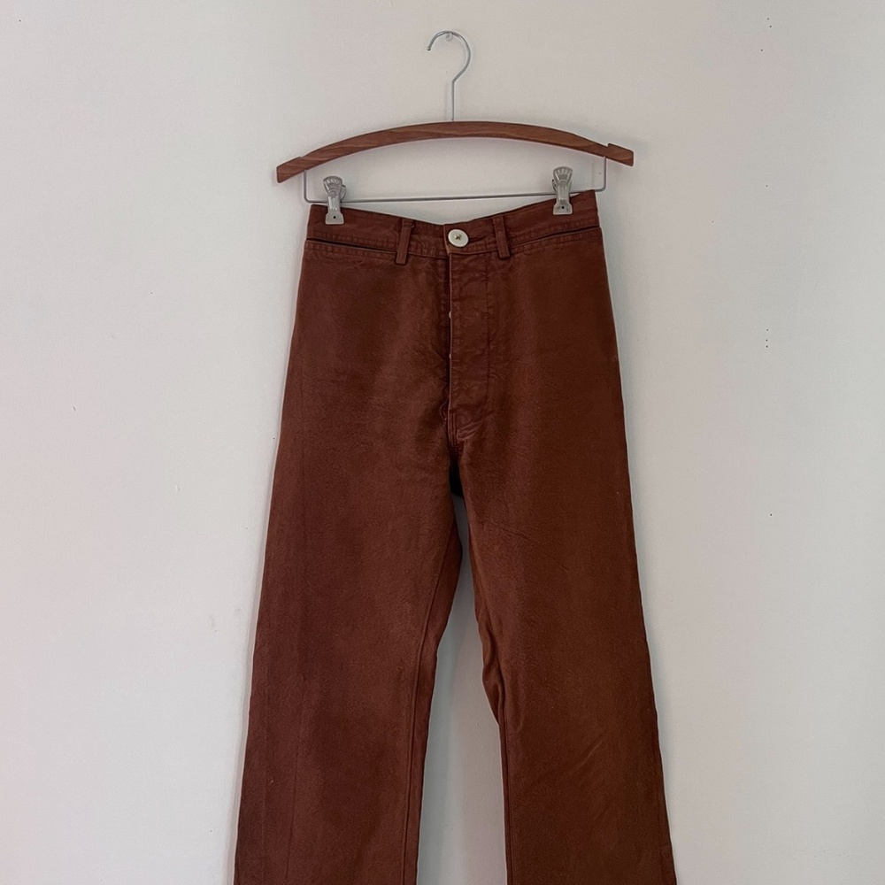 Jesse Kamm Sailor Pants, Size 0 [FLAW]